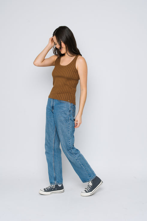 Jasmine-Pointelle Tank